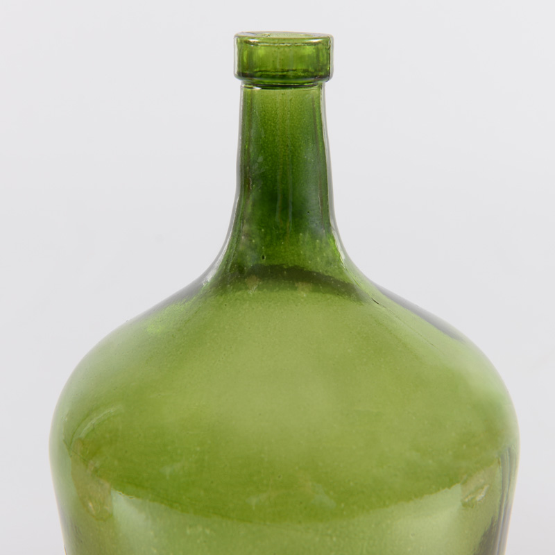 Mini vase Dame Jeanne vert en L'Incroyable